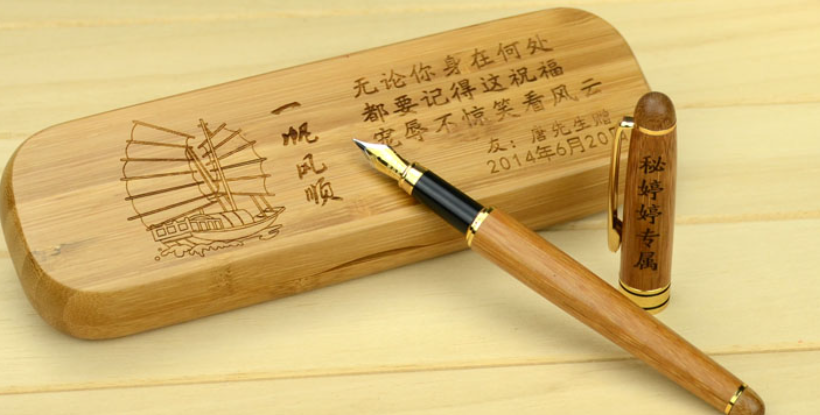 激光打標(biāo)機(jī)可以在文具用品上隨意打標(biāo)嗎？  第2張