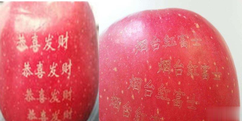 激光打標(biāo)機(jī)在水果上是怎么打標(biāo)的呢?